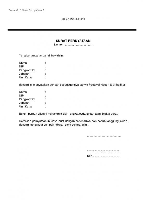 picture1_File - Surat Pernyataan Id 13295 | Formulir Pengajuan Slks
