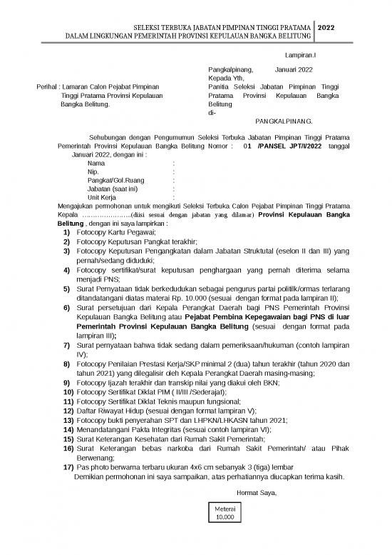 picture_Surat Lamaran Doc 13321 | Lampiran Pengumuman Selter