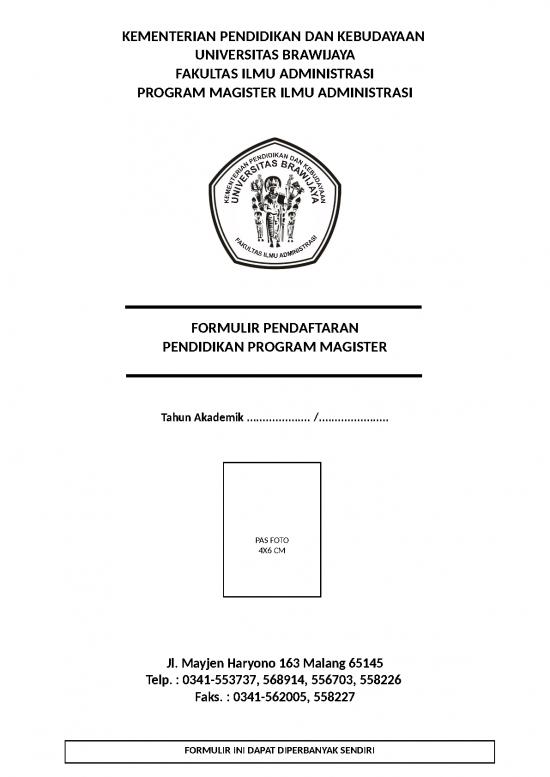 picture Contoh Karya Ilmiah Manajemen 13343 | Formulir S2 Baru