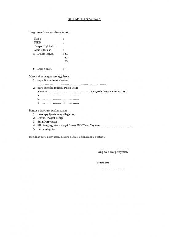 picture File - Daftar Riwayat Hidup Pns Id 13353 | Daftar Riwayat Hidup  3  Surat Pernyataan  4  Sk  Pengangkatan Sebagai Dosen Pns picture File - Daftar Riwayat Hidup Pns Id 13353 | Daftar Riwayat Hidup  3  Surat Pernyataan  4  Sk  Pengangkatan Sebagai Dosen Pns