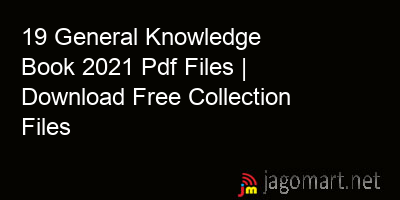picture 19 General Knowledge Book 2021 Pdf Files | Download Free Collection Files