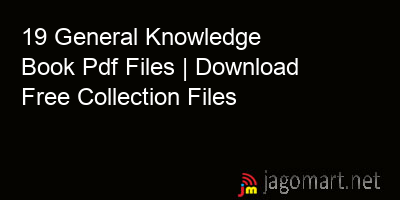 picture 19 General Knowledge Book Pdf Files | Download Free Collection Files