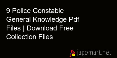 picture 9 Police Constable General Knowledge Pdf Files | Download Free Collection Files