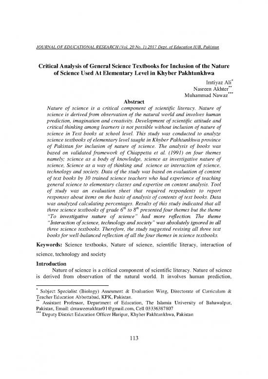 picture General Knowledge Pdf 123126 | 8 Critical Analysis Of General Science