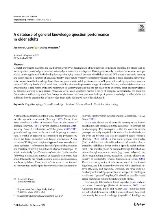 picture1_General Knowledge 2021 Pdf 122873 | A Database Of General Knowledge Question Performance In Older Adults