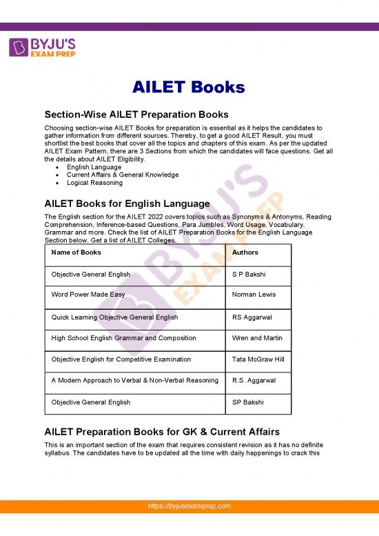 picture General Knowledge Pdf 122960 | Ailet Books 52