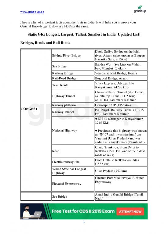picture1_General Knowledge Pdf 122793 | Biggest Tallest Eng