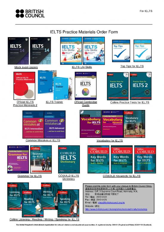 picture_General Training Reading Pdf 125003 | Book Order Form Ielts 24