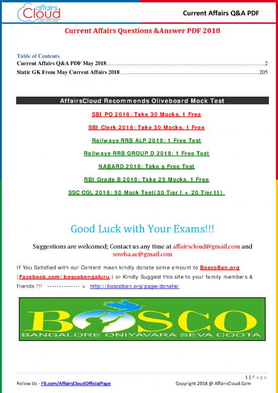 picture_Current Affairs Q A Pdf May 2018 By Affairscloud