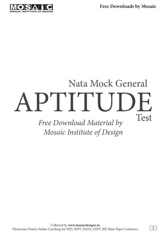 picture1_General Aptitude Pdf 124881 | General Aptitude Test 2018