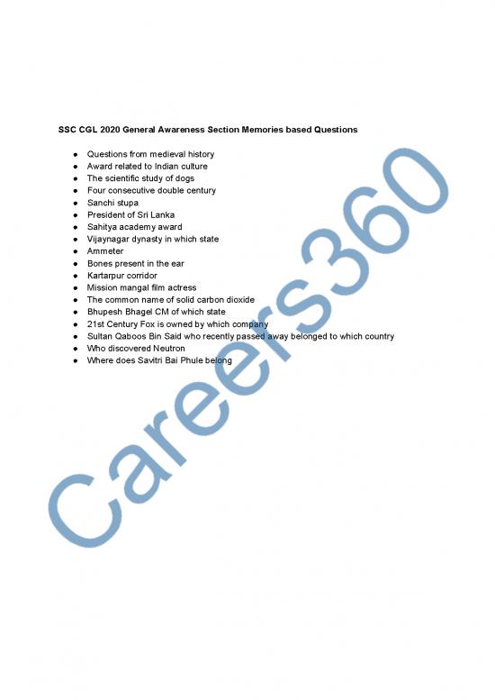 picture1_General Awareness Pdf 123292 | General Awareness Section Questions