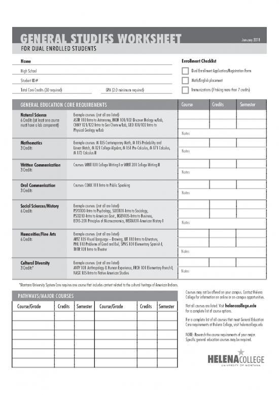 picture General Science Pdf 123088 | Hc Gsworksheet Jan18