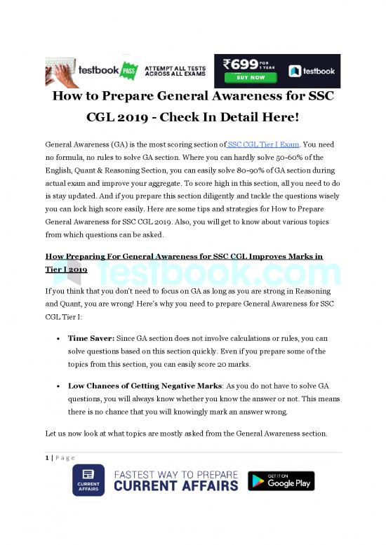 picture1_General Awareness Pdf 122947 | How To Prepare General Awareness For Ssc Cgl 2019 Check In Detail Here E4f1031c