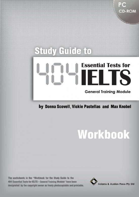 Ielts General Pdf 123808 | Ielts Guide And Practice Tests