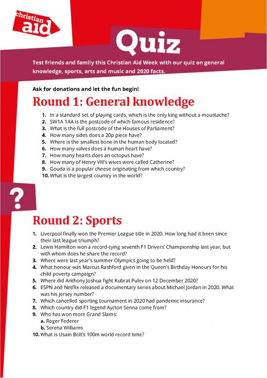 picture Sports General Knowledge Pdf 124394 | J204653 Caw21 Quiz Questions (1)