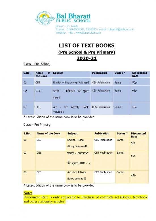 picture_List Of Books On 06 Feb 2020 M I To Xii With Price 1