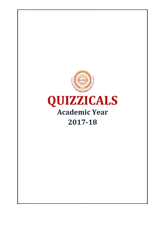 picture1_Static General Knowledge Pdf 125089 | Report(2017 18)