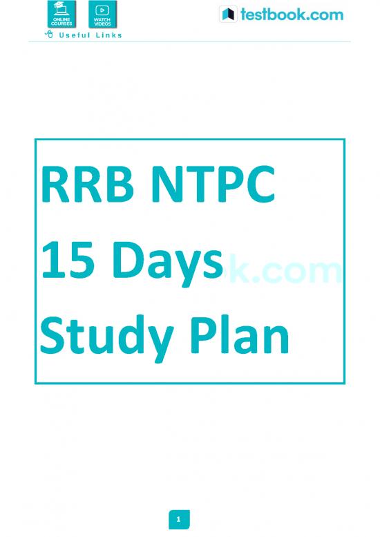 picture_Rrb Ntpc 15 Days Study Plan A60c806e