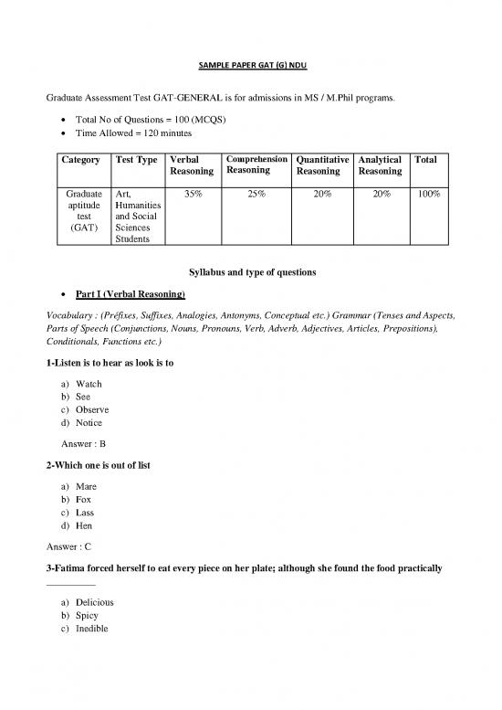 picture1_General Aptitude Pdf 124830 | Sample Paper Gat(g)ndu Mphil Sp 2022