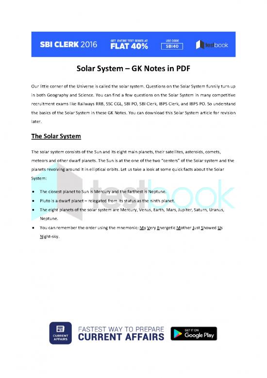 picture1_Solar System Gk Notes In Pdf