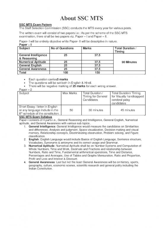 picture Ssc General Awareness 123821 | Ssc Mts