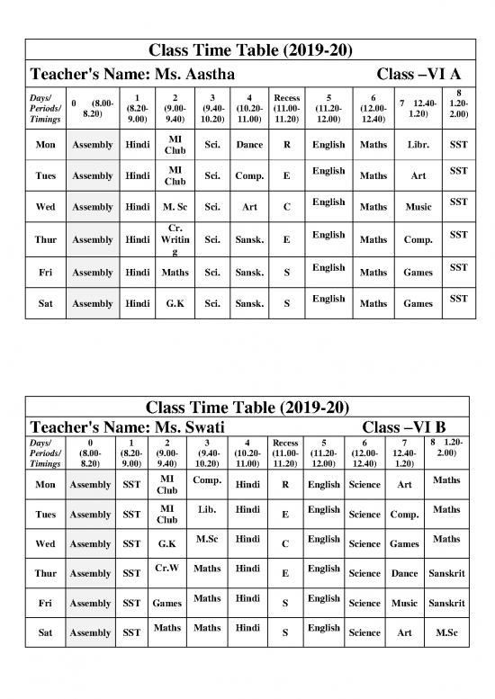 picture_Time Table Vi To Viipdf
