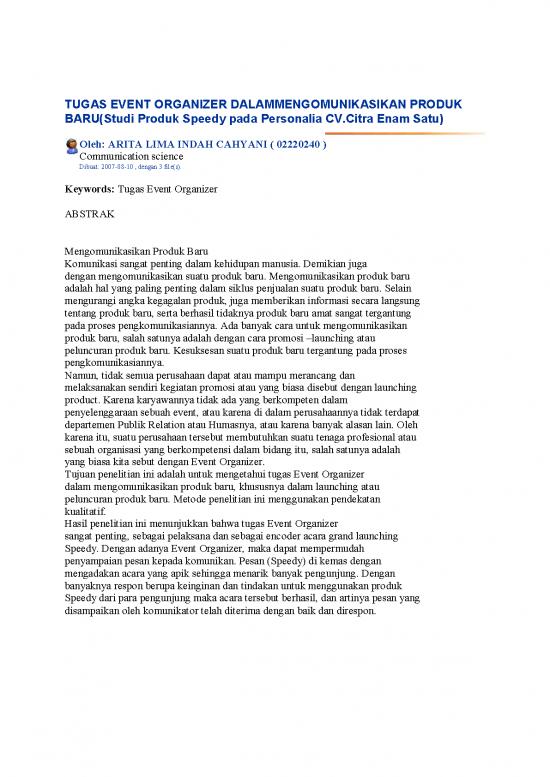 picture_Speedy Science Pdf 123935 | Tugas Event Organizer Dalammengomunikasikan Produk Baru