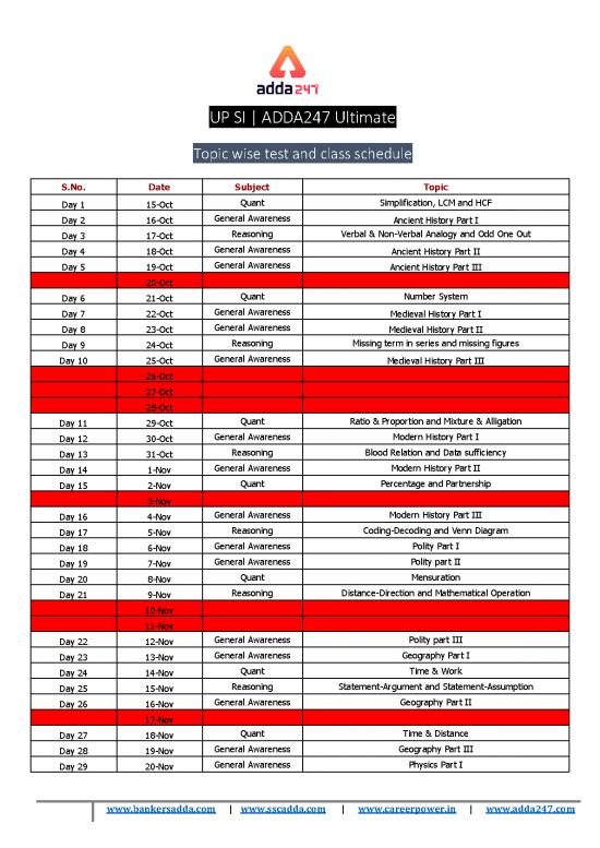 picture_General Awareness Pdf 123736 | Up Si Ultimate Schedule