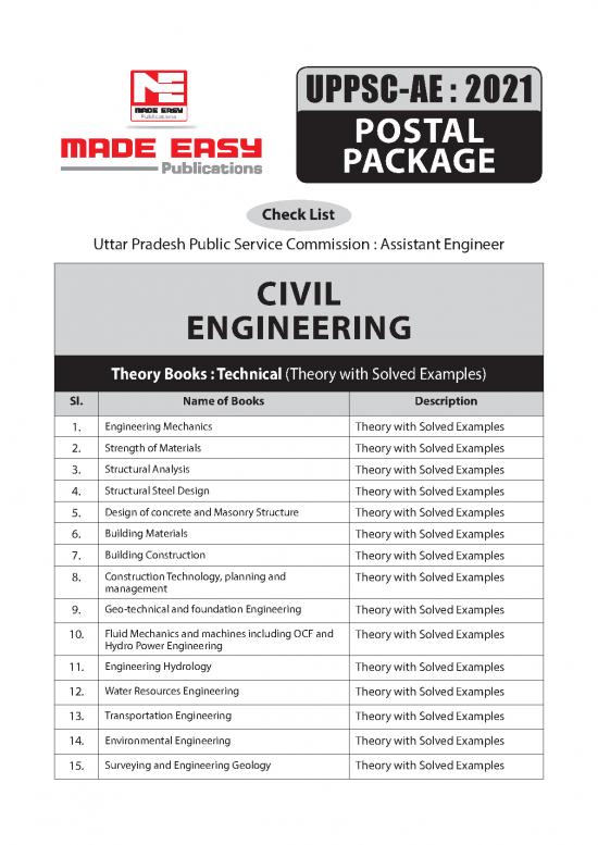 picture1_Fluid Mechanics Pdf 124553 | Uppsc Ae Ce Checklist 2021