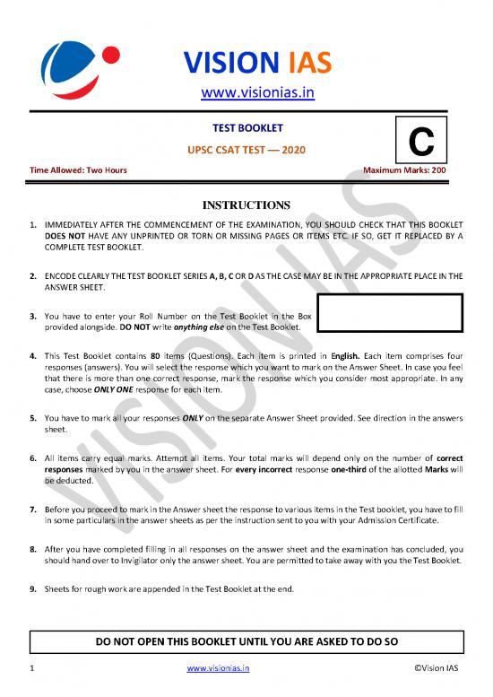 picture_Upsc Csat 2020 Set C