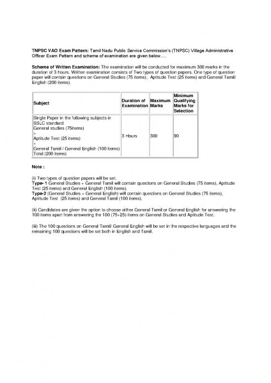 picture1_General Studies For Tnpsc Pdf 124587 | Village Administration Officers