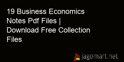 picture_19 Business Economics Notes Pdf Files | Download Free Collection Files
