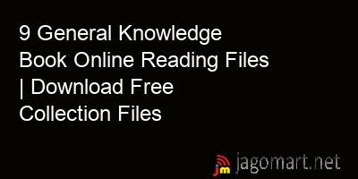 picture 9 General Knowledge Book Online Reading Files | Download Free Collection Files
