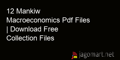 picture 12 Mankiw Macroeconomics Pdf Files | Download Free Collection Files