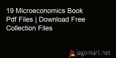 picture 19 Microeconomics Book Pdf Files | Download Free Collection Files