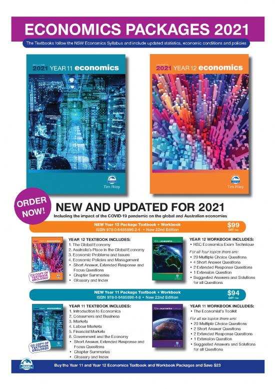 picture Hsc Economics Textbook Pdf 127288 | 2021 Package Flyer