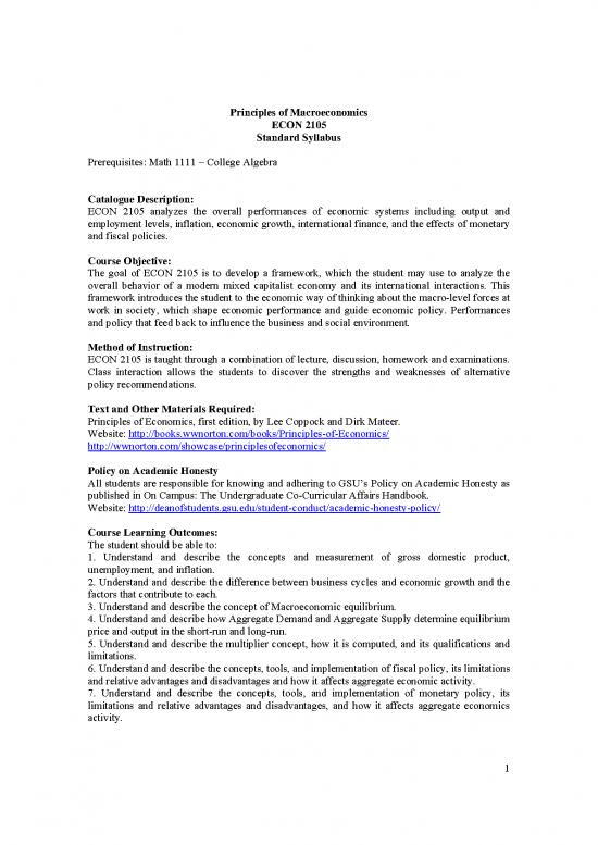 picture Economics Pdf 125384 | 2105 Standard Syllabi 2015