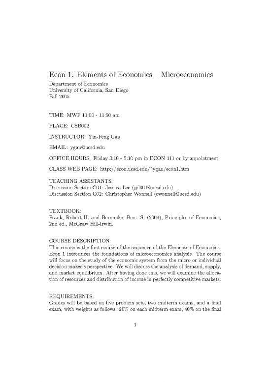 picture Principles Of Microeconomics Textbook 127446 | 538315