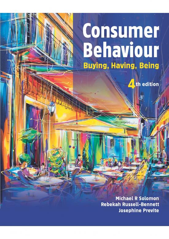 picture Theory Of Consumer Behaviour Notes Pdf 126114 | 9781488616952 Toc