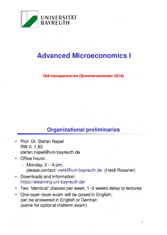 picture1_Economic Analysis Pdf 126053 | Adv Micro I Vorlesung Bearbeitet Ss16
