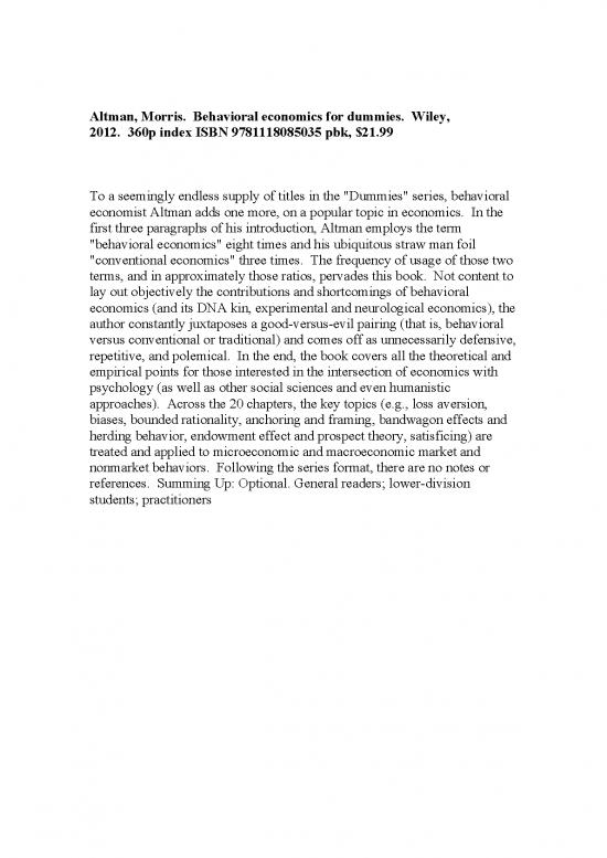 picture Economics For Dummies Pdf 126523 | Altman