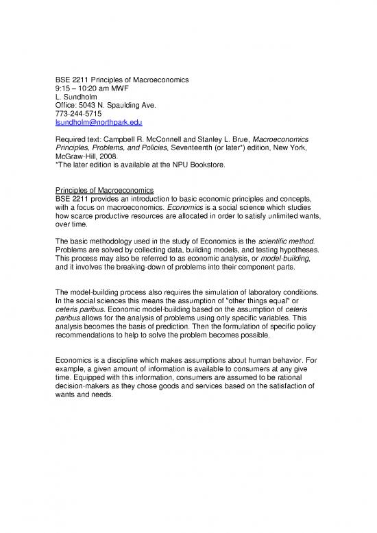 picture Economics Pdf 125857 | Bse 2211 C1 Sundholm