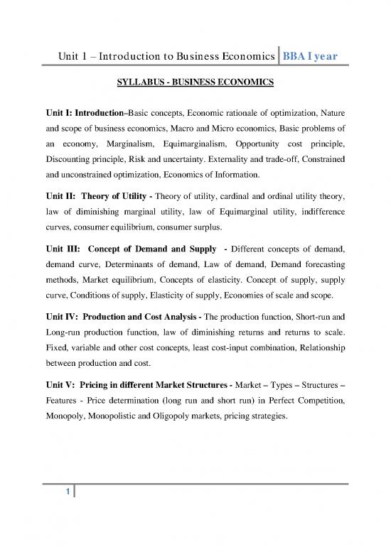 picture Economics Pdf 125940 | Business Economics Bba I Sem