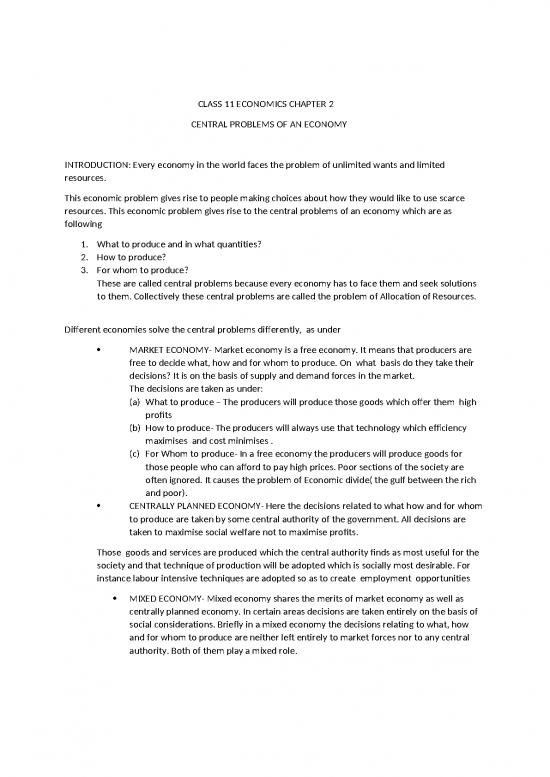 picture Economics Pdf 126019 | Class11economicschapter2