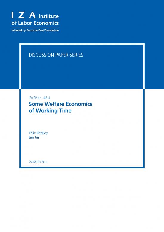 picture Welfare Economics Pdf 126440 | Dp14810