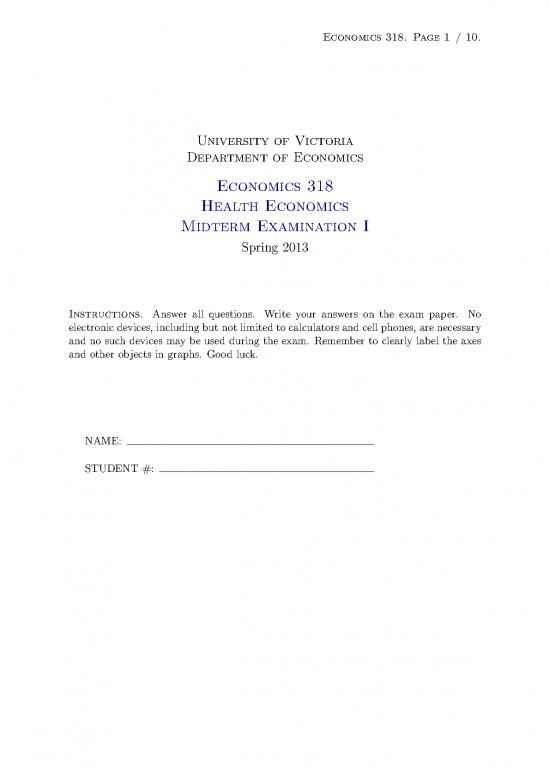 picture_Economics Pdf 125659 | E318 Midterm1 2013 Key