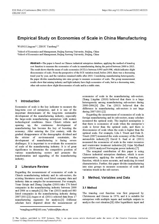 picture Economies Of Scale Pdf 126959 | E3sconf Ebldm2020 02025