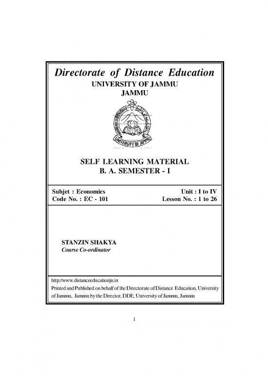 picture Economics 101 Pdf 127761 | Ec 101 Economics