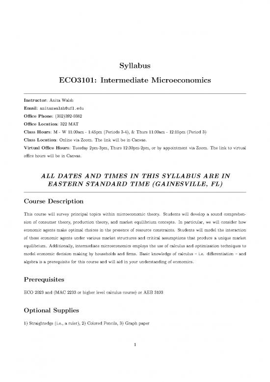 picture Economic Survey 125429 | Eco 3101 Intermediate Micro Walsh Suma 21 1
