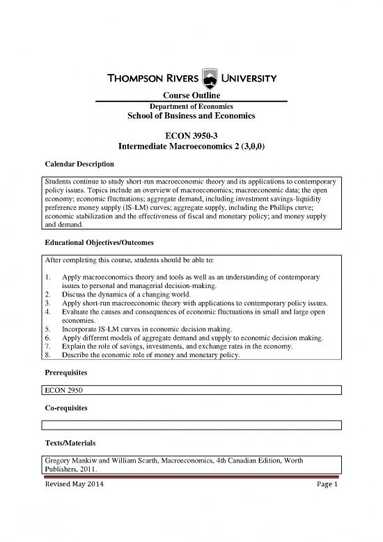 picture Monetary Economics Pdf 127293 | Econ 395032159